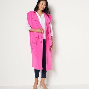 0295 • Rubin Singer Studio Crepe Knit Midi Duster